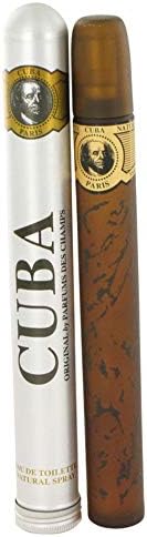 Fragluxe Cuba Gold Eau De Toilette Spray For Men 1.15 Ounce