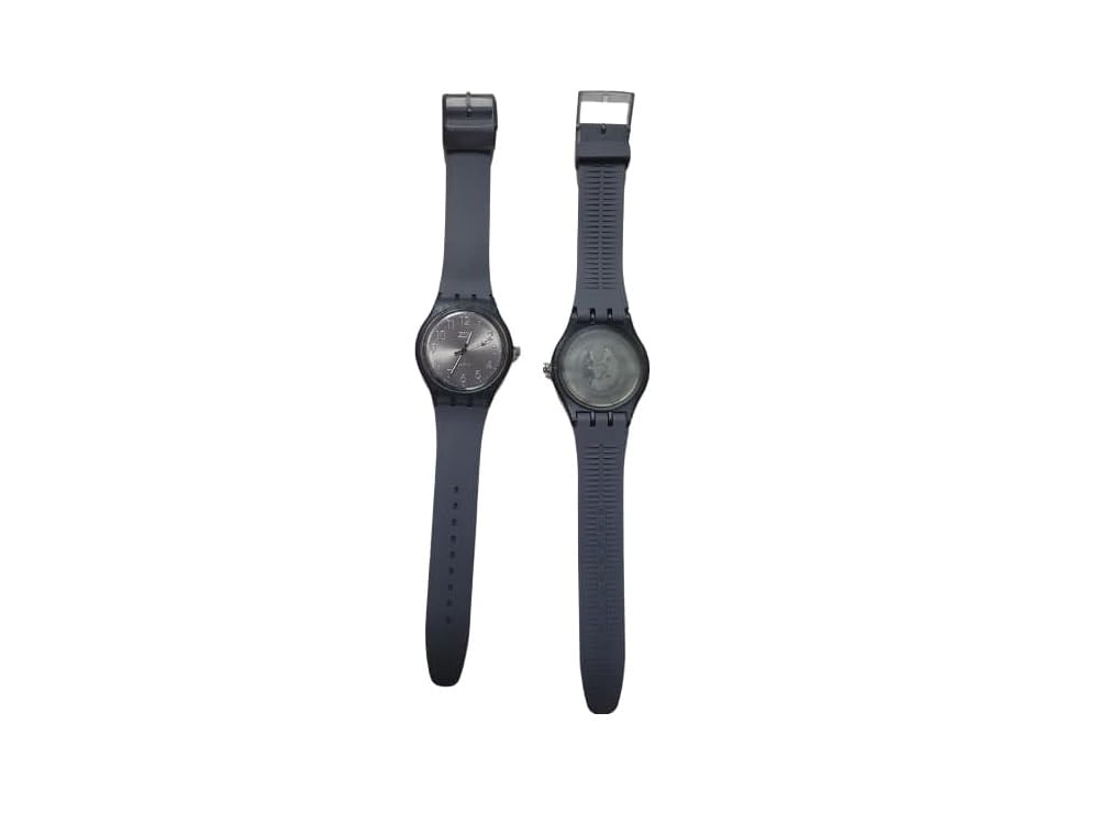 1 reloj para detenido, parte trasera transparente, esfera con números adecuados admitidos en cárcel, varios colores