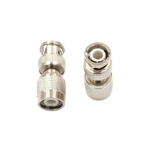 Adaptateur BNC vers TNC-JJ plaqué cuivre-nickel pour signal stable