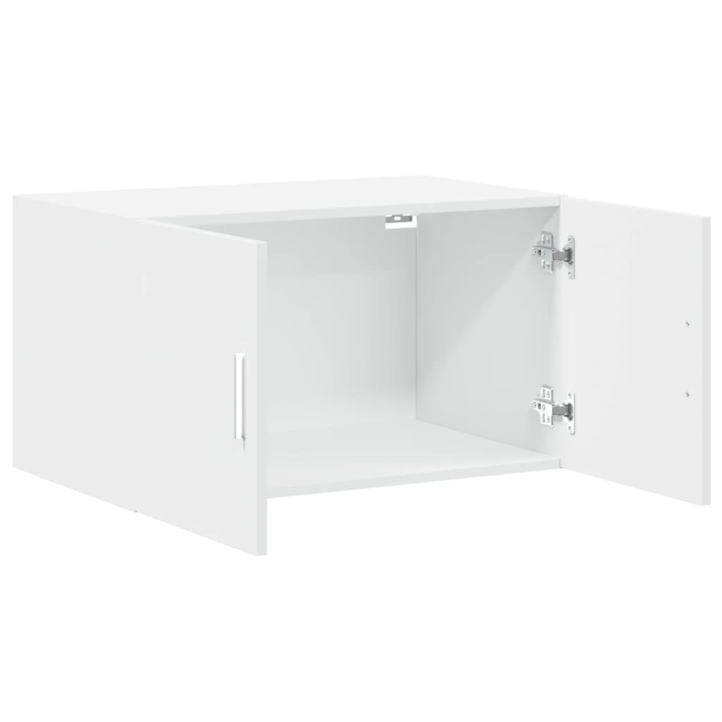 vidaXL Mobile a Parete Bianco 70x42,5x40 cm in Legno Multistrato