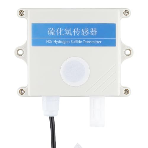Sensor de gas H2S con pantalla OLED y salida RS485 para monitoreo preciso de 100ppm