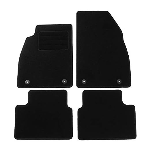 TEXER Textil Fußmatten Passend für Opel Insignia A Bj. 2008-2013 Basic