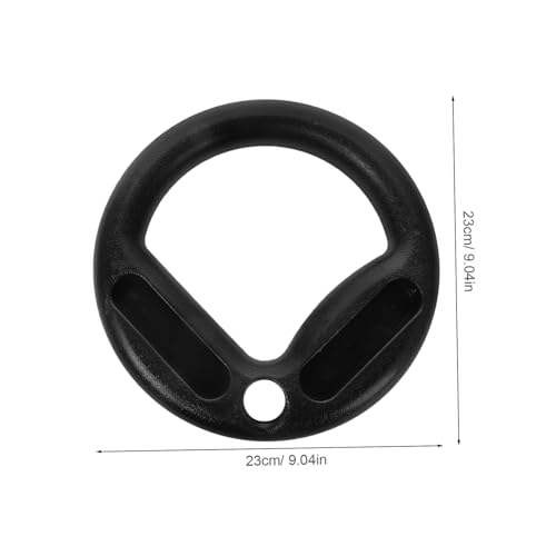 Anillas Gimnasia ABS Negro para Entrenamiento Fitness miniatura 2