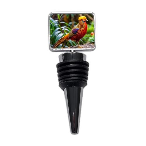 Golden Pheasant Wine Bottle Stopper