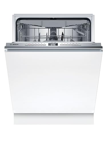 Bosch SBH4ECX28E Serie 4, Smarter Geschirrspüler Vollintegriert 60 cm, XXL Spülmaschine, Besteckschublade, Made in Germany, Vario Scharnier, besonders leise, SpeedPerfect Plus, automatische Türöffnung Bosch SBH4ECX28E Serie 4, Smarter Geschirrspüler Vollintegriert 60 cm, XXL Spülmaschine, Besteckschublade, Made in Germany, Vario Scharnier, besonders leise, SpeedPerfect Plus, automatische Türöffnung