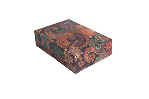 Multi Paisley Foil UV - Geschenkdozen voor snoep, taarten, koekjes, Mithai, Ladoo of een traktatiedoos (25) - Image 7