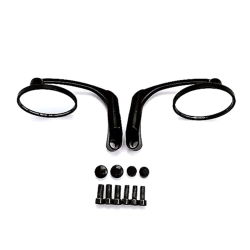 Espejos de motocicleta universales piezas de manillar retrovisor lateral patinete 8mm 10mm