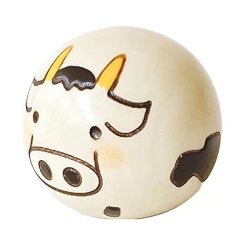 日本のお土産にも人気 日本製 日本こけし 民芸品 工芸品 卯三郎作 12干支 牛 ゆらころ 丑 こけし