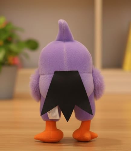 Image of Tickles Standing Angry Bird Cartoon Character Soft Stuffed Plush Toy for Kids Birthday Gifts (Color: Purple Size: 30 cm)