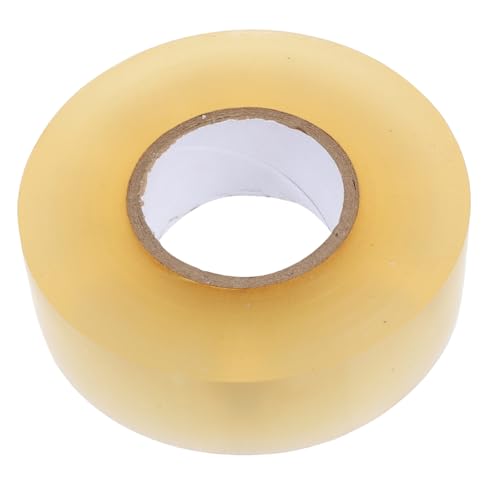 POPETPOP 1 Roll Clear Hockey Sports Tape Multipurpose Adhesive Roll for Ice Reliable Protection for Sports Leg Guards Easy Application for Training Competitions