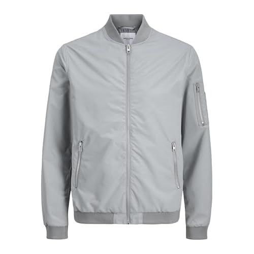 JACK & JONES Bomber Jacket Bomber Jacket Ultimate Grey XL Ultimate Grey XL