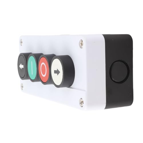 Boîte de commutateurs à bouton-poussoir momentanés EMUKOEP en coque ABS robuste