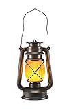 LED VIVID FLAME LED Lantern, 1Pack of LED Lanterns, Outdoor Lantern, Garden Decoration, Vintage, LED Flame Effect, LED Lanterns for Outdoor/Balcony/Patio/Outdoor