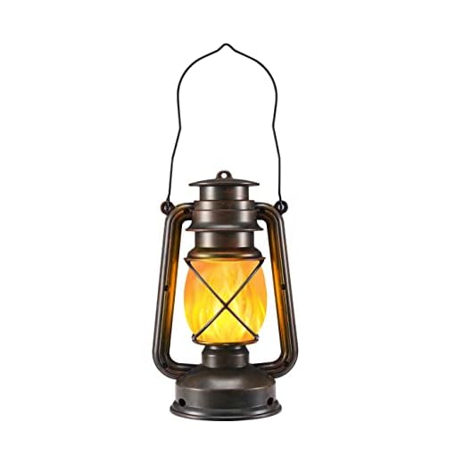 23+ Vintage Fall Decor Ideas to Warm Your Home 2 VIVID FLAME LED Lantern - Outdoor & Garden Decoration, Vintage LED Flame Effect