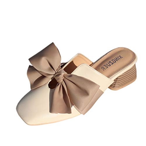 IOHIO Sandales à Semelles épaisses, Confortables Pantoufles Chaussures décontractées Souliers pour Femmes Sauvages (Couleur : A, Taille : 38 FR) Cover