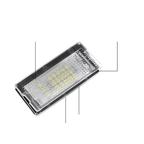 Conjunto de luces de matrícula compatible con Mini Cooper R50 2001-2006 NMX8604 3