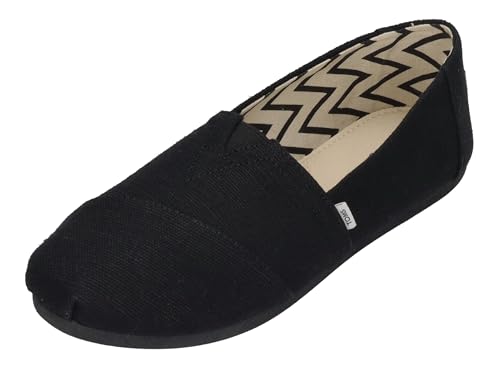 TOMS Womens Classic Alpargata with Heritage Canvas...