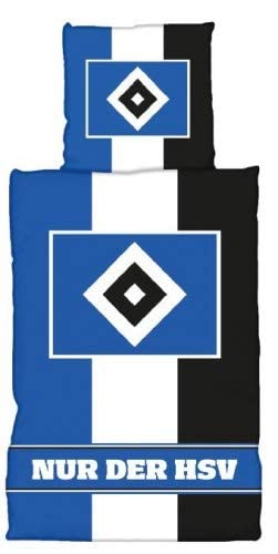 Hamburger SV HSV Bettwäsche Blau-Weiß-Schwarz, 30117 Cover