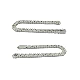 Costruzione: realizzata con robuste maglie metalliche e rulli for gestire movimenti e tensioni ripetuti durante la guida.