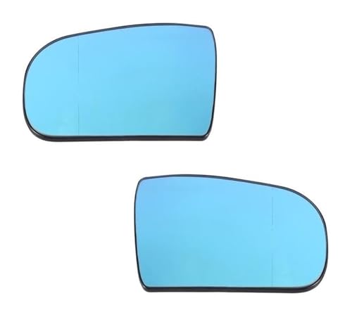 Rétroviseur en verre chauffant pour W210 E200 E230 E260 E280 1999-2001 avec plaque support - 6