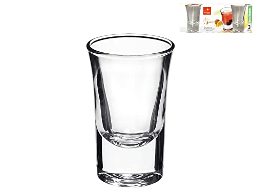 Bormioli Rocco Pack 3 Vasos de chupito Dublino 3,4 Cl