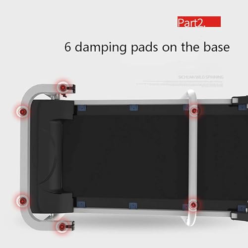 Image of Foldable Treadmill, Freestanding Easy Assembly Folding Treadmill LCD Monitor,Portable Compact Running Machine for Small Space