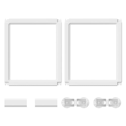 Image of 30 inch H Extension Kit - 2 Panels, Expandable Clear Dog Play Pen Acrylic Dog Playpen Indoor, for Puppy Cat Bunny Small & Medium Dogs