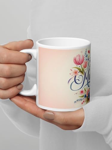 Image of Better Gift Flowers Happy Mother's Day Mumma Mug, Round Shaped Multicolor Themed Coffee Mugs, Mug for Gifting, Gifting Items for Family, Friends & Closed Ones