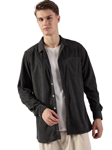 Image of Thomas Scott Men's Premium Slim Fit Oversized Corduroy Shacket