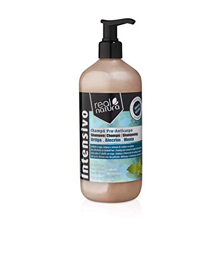 Shampoing Antipelliculaire "Pro-Anticaspa" Triple action "Real Natura" 500ml Cover