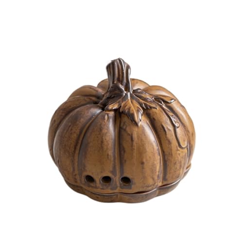 Boîte d'encens d'intérieur citrouille pour accessoires de méditation