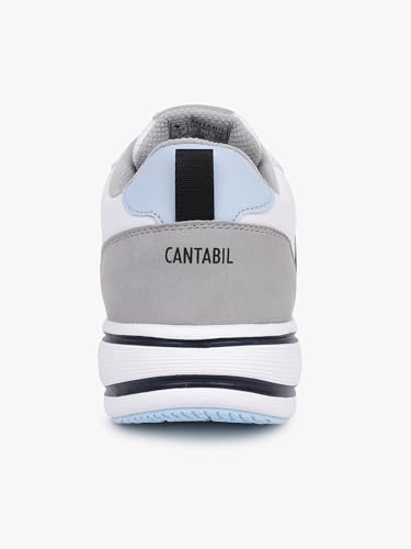 Image of Cantabil Casual Sneaker Shoes for Men l Lightweight & Comfortable with Cushioned Insole Polyurethane (PU) Upper Phylon Sole Lace-Up Closure