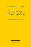 Im Namen von 'Führer' und 'Volk': Das Recht im Nationalsozialismus