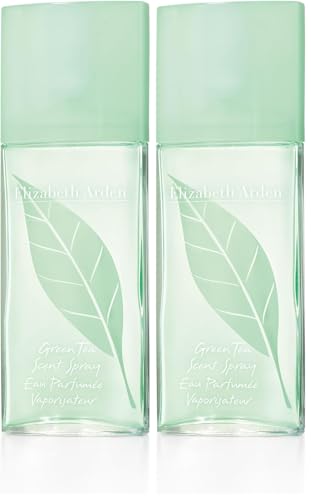 Elizabeth Arden Green Tea Eau de Parfum, Perfume para Mujer, Fragancia Floral y Fresca, 50 ml (Paquete de 2)