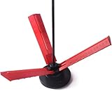 FUNTRESS Fletching Jig Straight Helix Tower Fletch Tool with Scale for DIY Archery Arrows Feathers Vanes