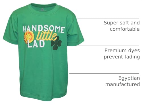 Image of Boys Short Sleeve Funny Graphic Tees for Toddler to Big Kid