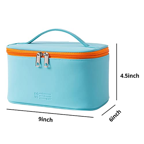 Image of Makeup Bag Zipper Pouch Travel Cosmetic Organizer for Women and Girls, makeup pouch Waterproof Travel bags for Toiletry Bag Accessories Organizer