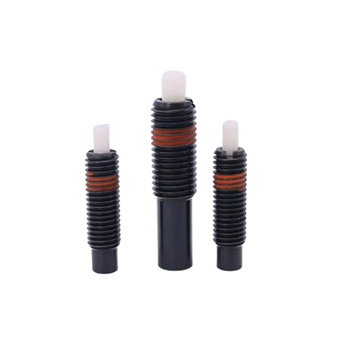 Heavy-Duty Spring Plunger with Resin Head - Industrial Positioning Pin with Telescopic Spring(1pcs NPJH6-3)