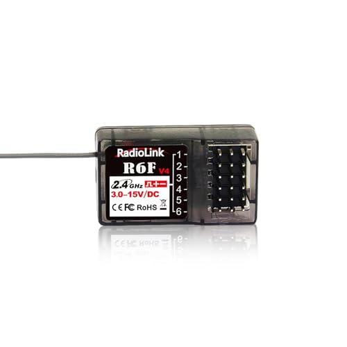 Récepteur RC Radiolink R6F longue distance 2.4GHz pour émetteur RC8X et RC6GS