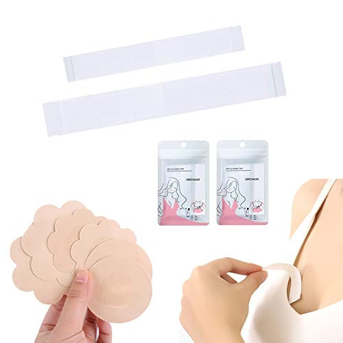 Double Sided Tape Skin Fashion Body Tape Transparent Fixing Clothing Tape Nipple Stickers Covers Adhesivo Bra Chest Stickers Cover