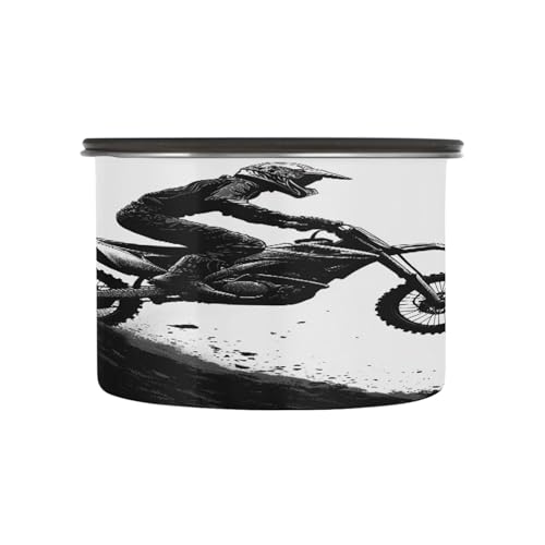 Envase hermético para café de acero inoxidable 30 oz miniatura 2