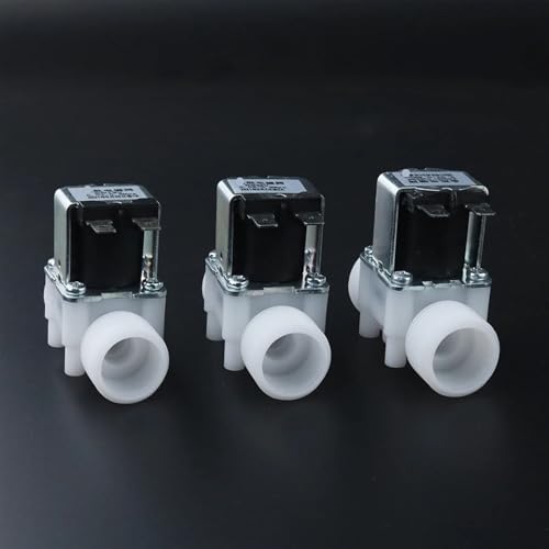 Électrovanne plastique 1/2 DN15 220VAC pour contrôle d'eau de machine à laver - 2