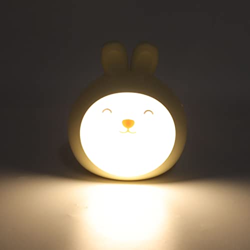 Lámpara de Mesa de Noche Infantil Tyenaza Conejo USB miniatura 6