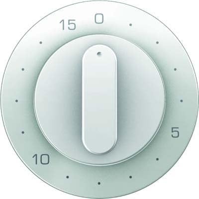 Tapa con mando rotativo para temporizador mecánico, máx. 15 