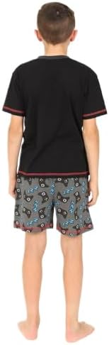 Boys Eat Game Sleep Controller Short Pyjama Set Kids Gaming Pyjamas 8 to 16 Years