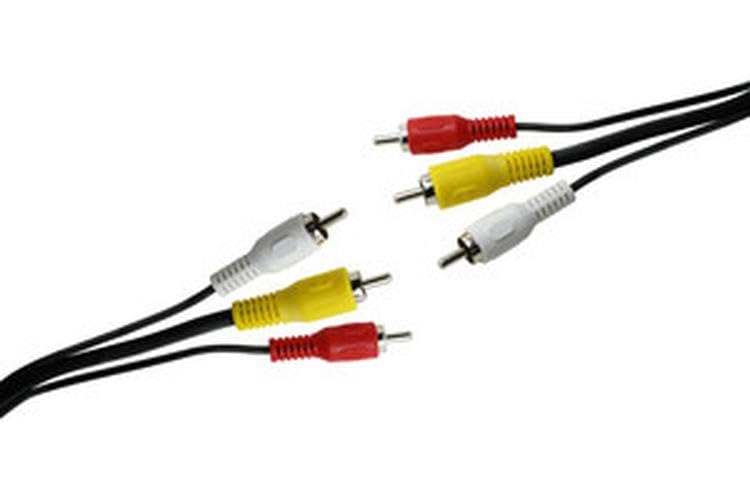 WatioWave Conector audio/video 3 RCA macho/3 RCA macho, ideal para transmisión de audio y video en equipos multimedia.