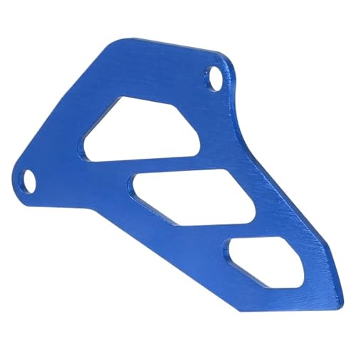 Protector de talón Suzuki DRZ400S antimpactos de aluminio azul 5