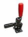 JW Winco Series GN 910 Steel Heavy Duty Vertical Acting Toggle Clamp with Horizontal Mounting Base and Slotted Hole, Metric Size, Clamp Size 440, 4400/4800 Newton Holding Capacity