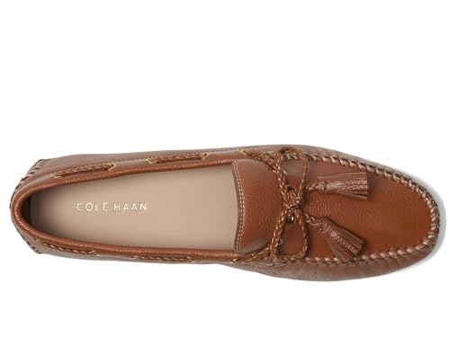 Cole Haan Women's Gissella Drivers, British Tan Leather, 9.5-B US