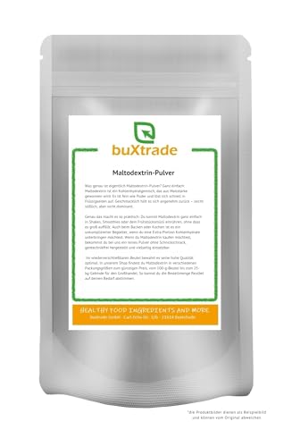 5 kg Maltodextrin | Malto Dextrin | Zucker | Kohlenhydrate | rein | Buxtrade | Maisstärke